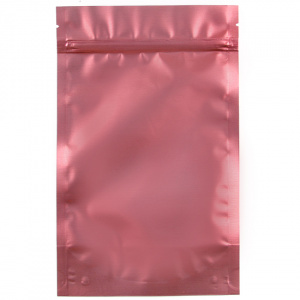   Пакет с ЗИП замком (zip-lock) (размер 135х225мм) цвет "Бордовый матовый" 100 гр.  