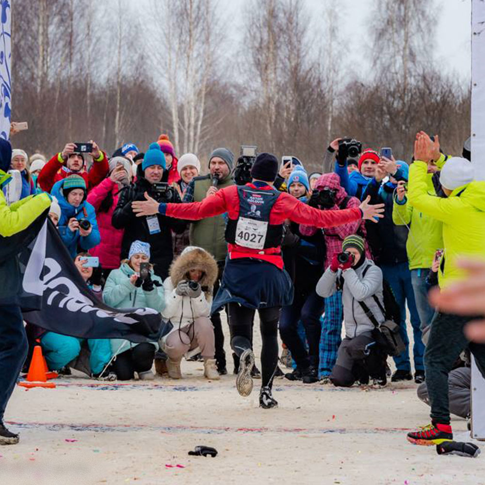 МОСЧАЙТОРГ - спонсор зимнего Ультра трейл марафона Mad Fox Ultra Infinity