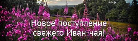 Новое поступление свежего иван-чая Новое поступление свежего иван-чая