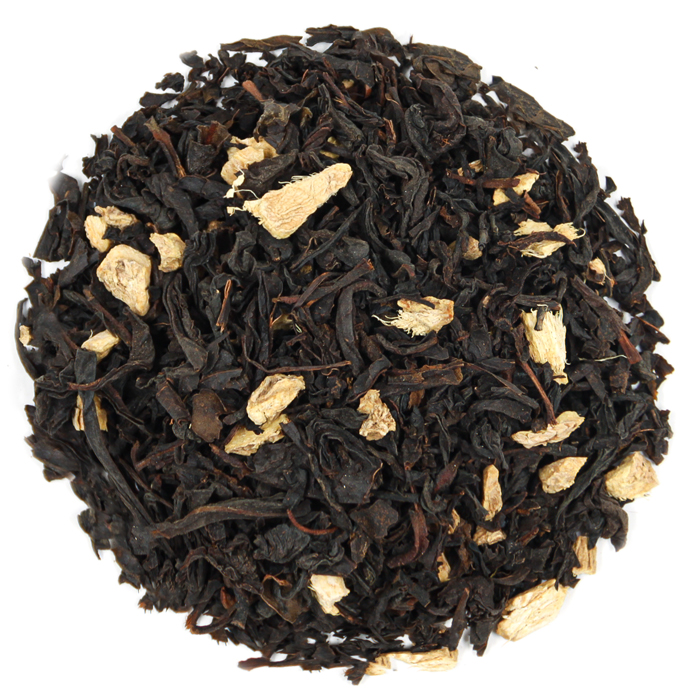 Черный чай с имбирем - купить оптом и в розницу у крупного поставщика