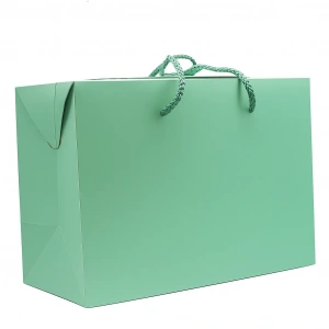 Подарочный пакет-коробка "Тиффани", размер 28*20*13 см