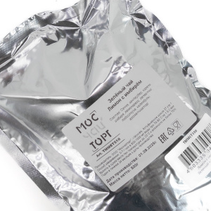 Зеленый чай - лимон с имбирем в металлизированной упаковке 500г