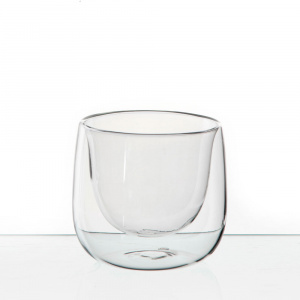 Чашка из боросиликатного стекла с двойными стенками (упаковка из 4 шт.) по 220 мл