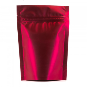 Пакет 50 г "Красный матовый" ZIP Lock 105*190 мм