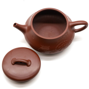 Чайник глиняный с узором, 150 мл