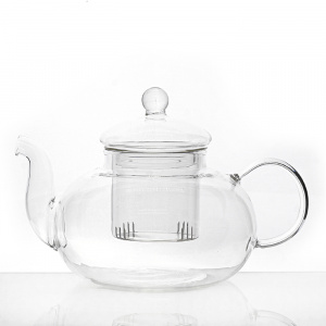 Стеклянный чайник "Танг пу" со стеклянной колбой 1000 мл
