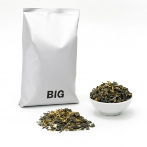 Зеленый чай - лимон с имбирем в металлизированной упаковке 500г