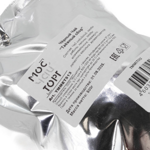 Черный чай - таежный в металлизированной упаковке 500г