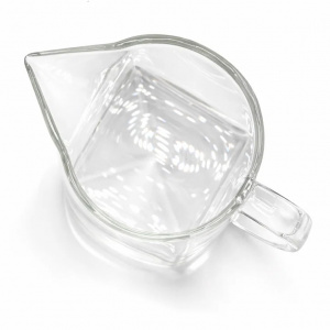 Чахай (сливник) Jin Pin De - Трапеция  из боросиликатного стекла