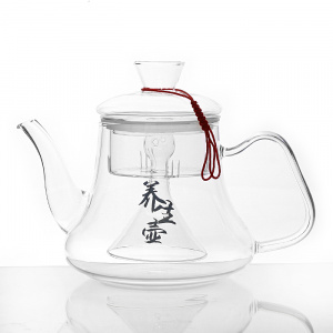 Стеклянный чайник "Мэйгуй" с колбой из стекла 1200 мл