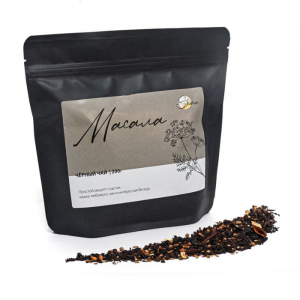 Черный чай "Масала" Shemua 200 г в упаковке