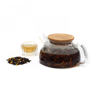 Черный чай "Апельсин с корицей" Shemua 150 г в упаковке