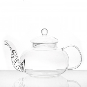   Стеклянный чайник "Смородина" без заварочной колбы 900 мл  