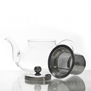 Чайник "Годжи" 550 мл стекло с металлической колбой