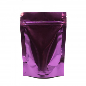 Пакет 50 г "Фиолетовый глянцевый" ZIP Lock 105*150 мм
