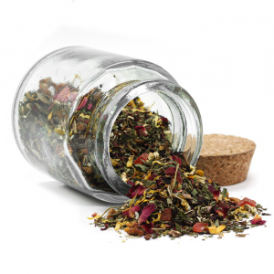 Фруктово-травяной чай - Малина с мятой