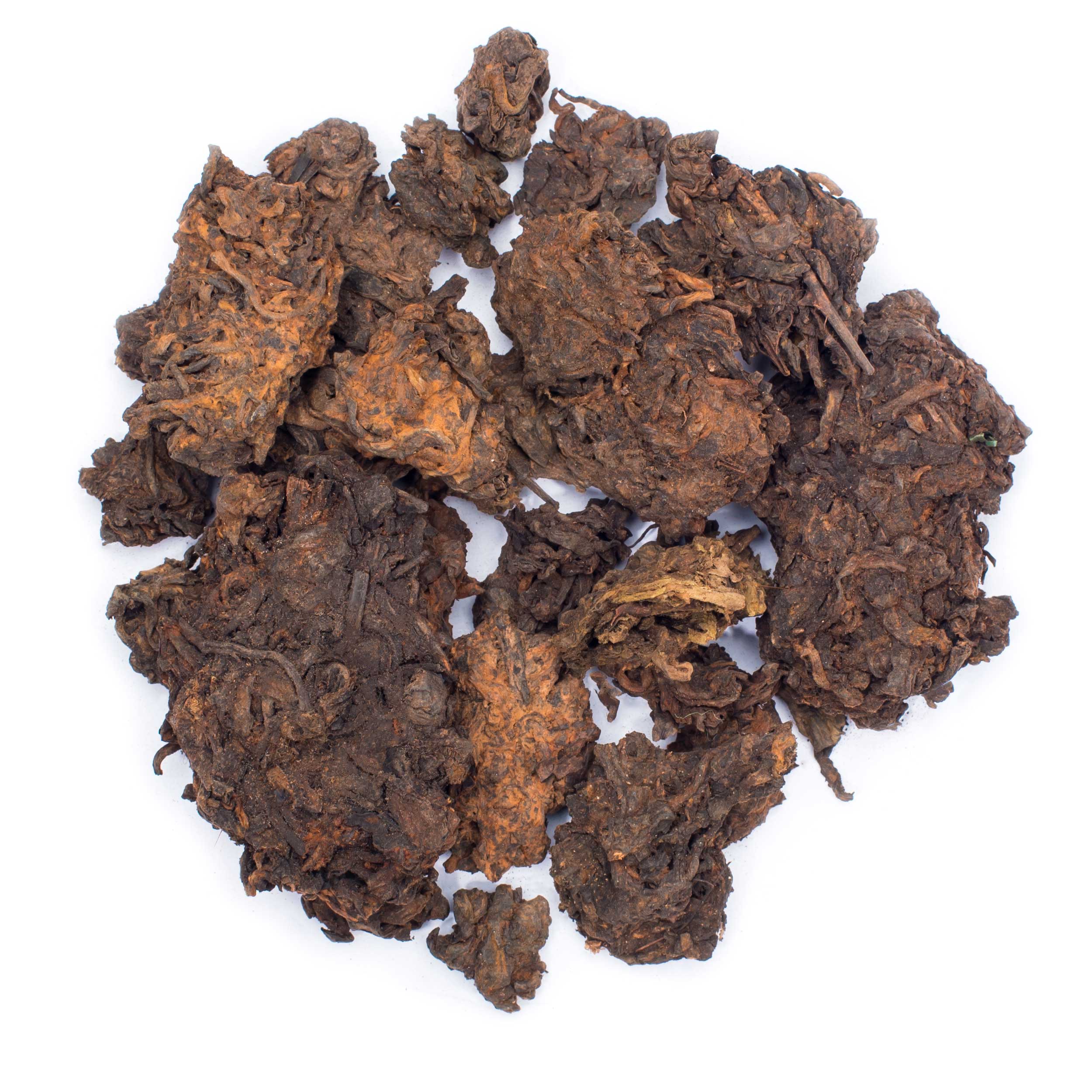 Шу Пуэр Лао Ча Тоу (Старые чайные головы), 10 лет