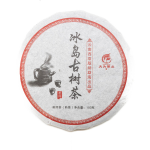 Блин Шу Пуэр "Биндао Гушу" 2022г 150 гр