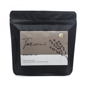 Черный чай "Таёжный" Shemua 150 г в упаковке